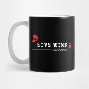 Love Wins | Jesus Christ Mug